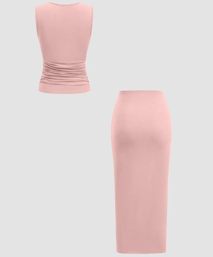 The Seraphina draped co ord set